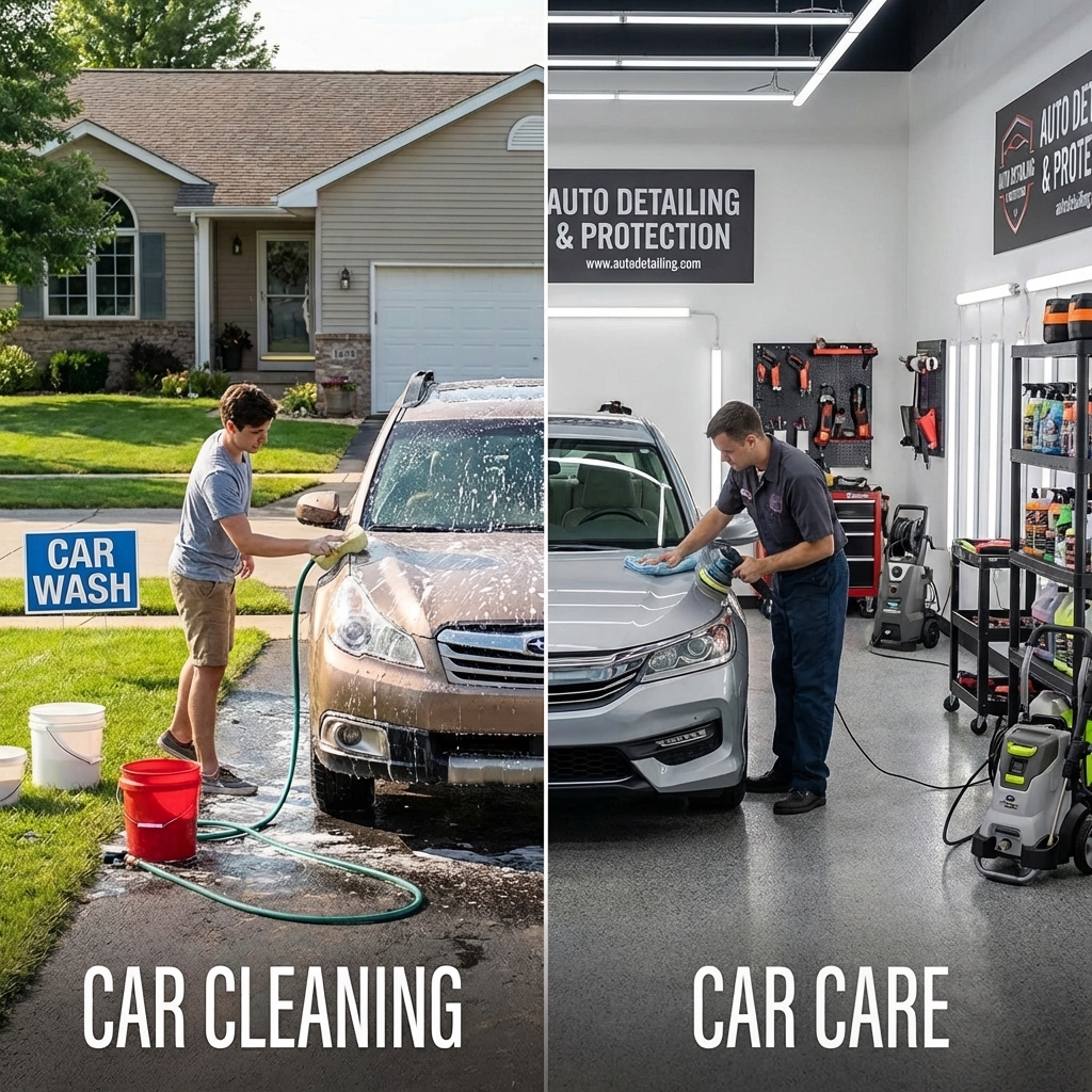 home clean vs car care